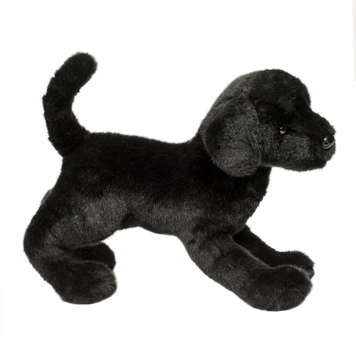 Douglas Chester Black Lab Plush — 16-Inch Huggable Black Labrador Toy