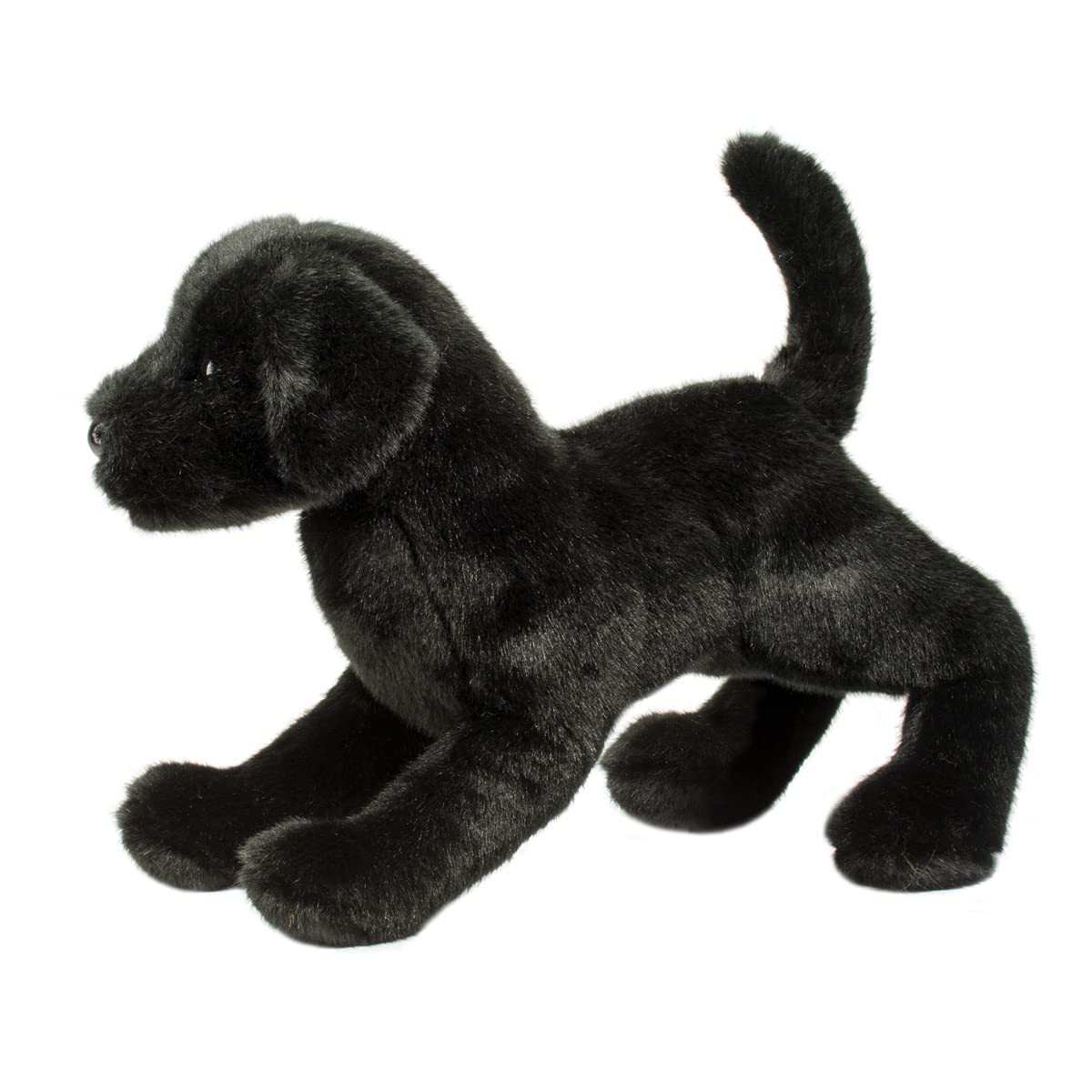 Douglas Chester Black Lab Plush — 16-Inch Huggable Black Labrador Toy