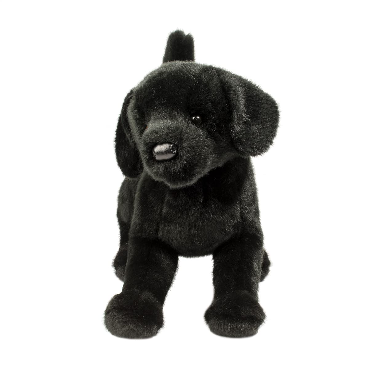 Douglas Chester Black Lab Plush — 16-Inch Huggable Black Labrador Toy