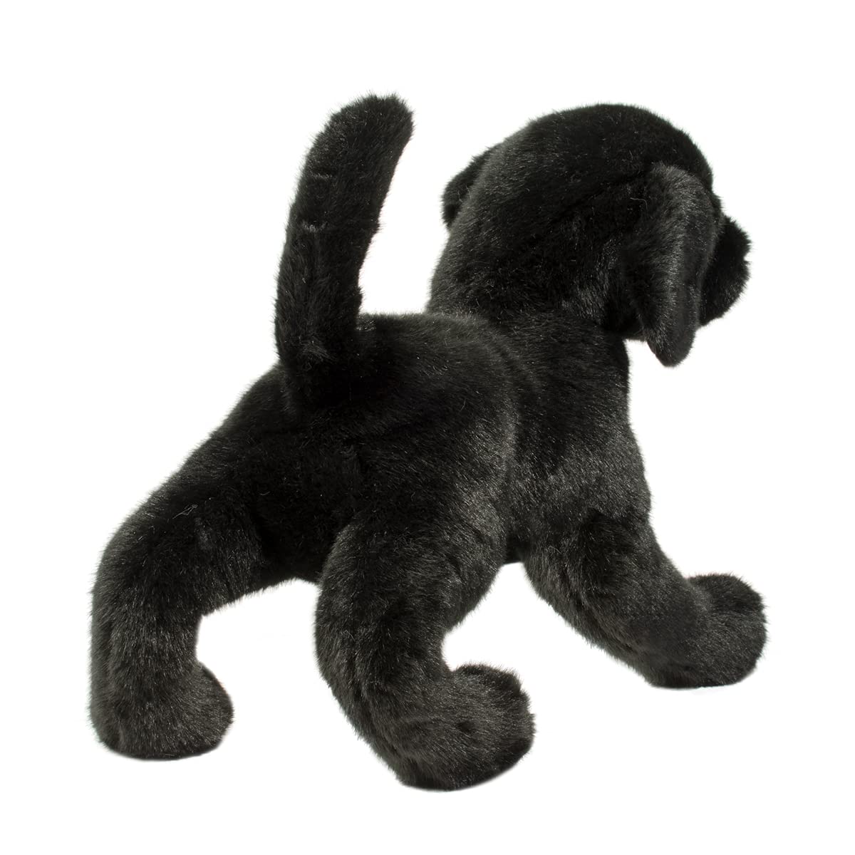 Douglas Chester Black Lab Plush — 16-Inch Huggable Black Labrador Toy
