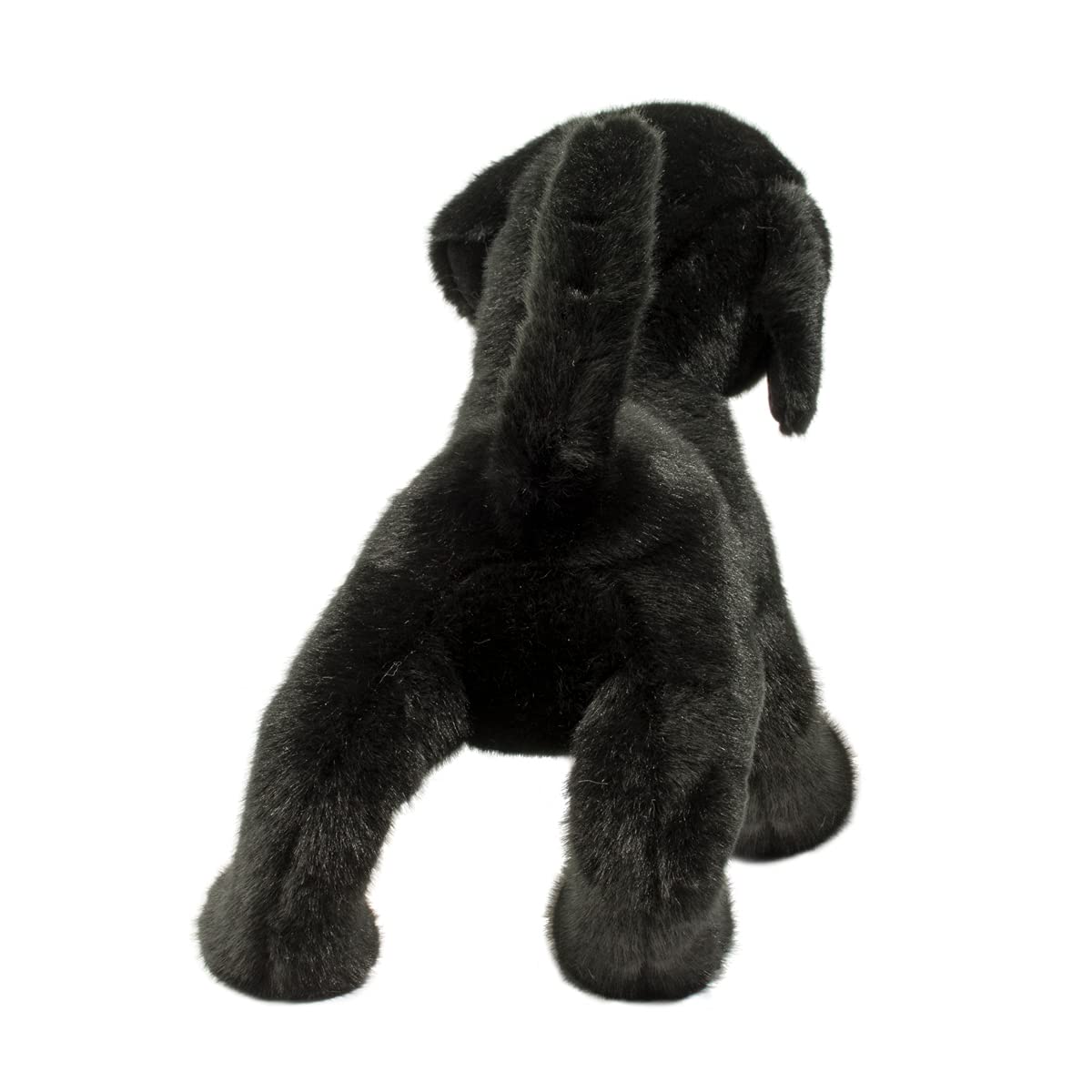 Douglas Chester Black Lab Plush — 16-Inch Huggable Black Labrador Toy