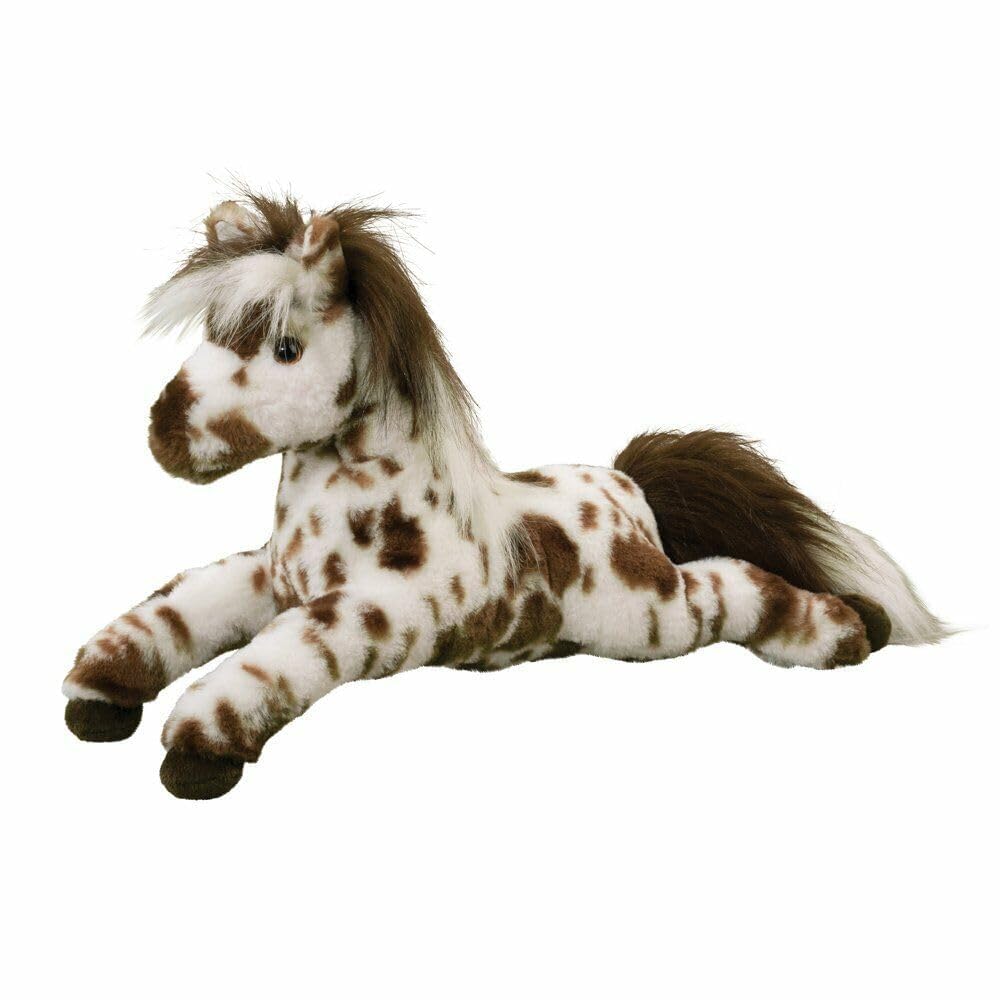 Douglas Duke Leopard Appaloosa Horse Plush – Ultra Soft Cuddle Toy