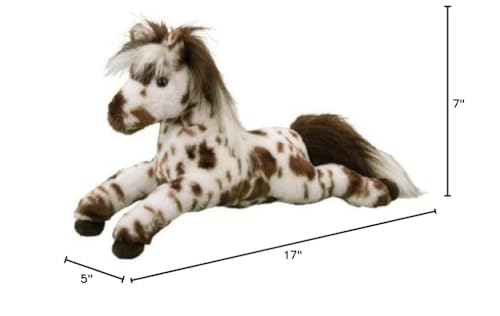 Douglas Duke Leopard Appaloosa Horse Plush – Ultra Soft Cuddle Toy