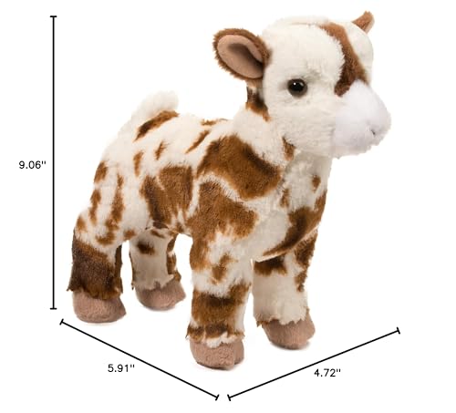 Douglas Gerti Goat Plush Stuffed Animal – 9-Inch Stand-Up Cuddle Goat Toy