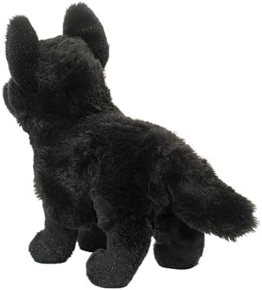 Douglas Harko Black German Shepherd Plush – 8in Soft Stuffed Animal