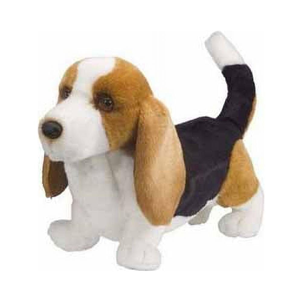 Douglas Harold Basset Hound Plush – 16-Inch Realistic Cuddle Toy