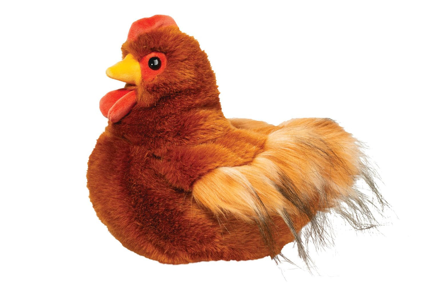 Douglas Hectorina Hen Plush – Weighted Hen Stuffed Animal Toy (10x7x9 in)