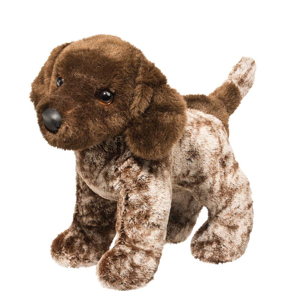 Douglas Ivan German Pointer Plush – Realistic 10-Inch German Pointer Dog Stuffed Animal