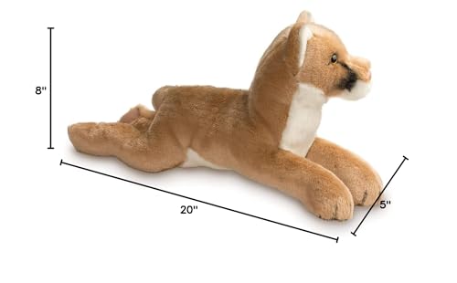 Douglas Kelso Mountain Lion Plush Stuffed Animal – 20-Inch