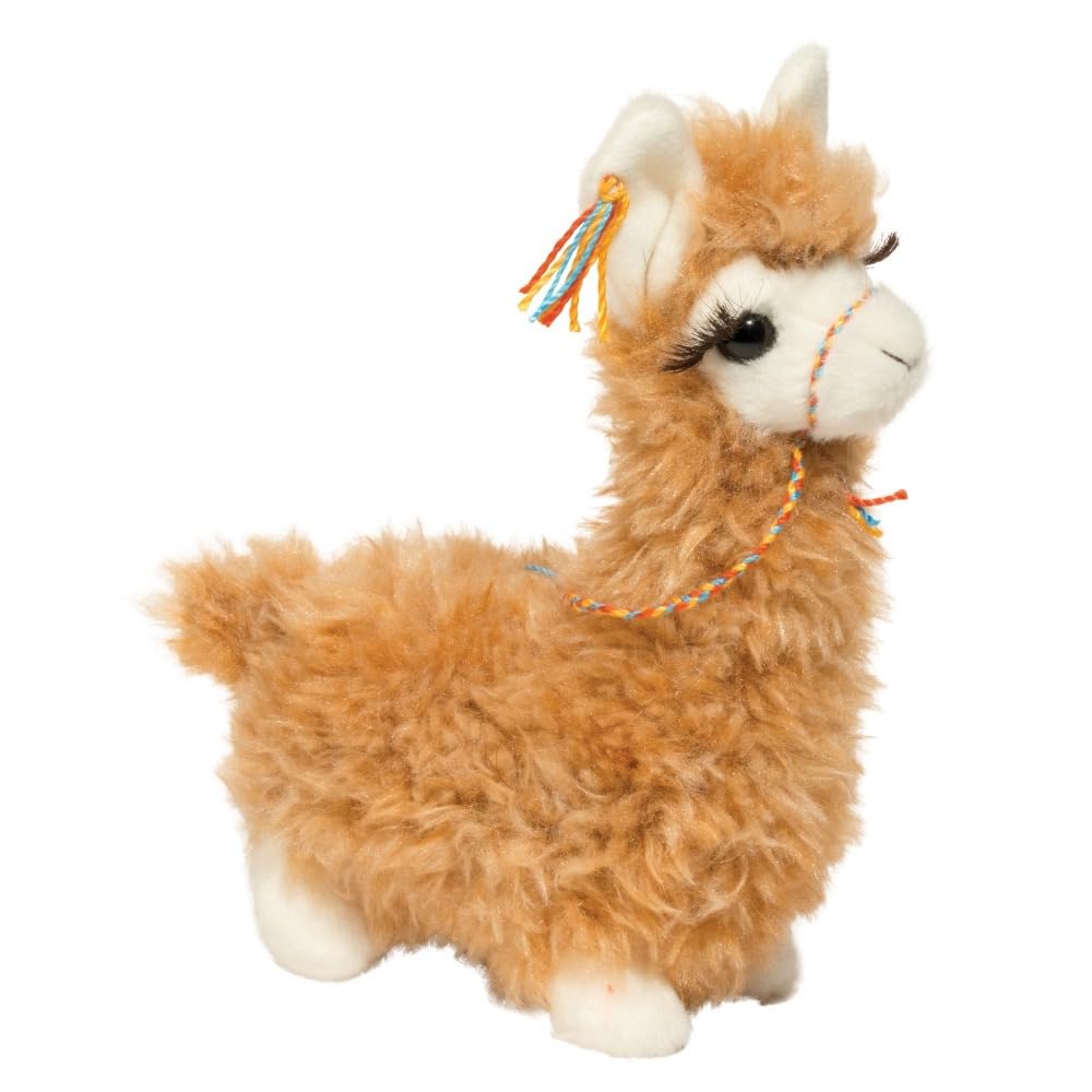 Douglas Lil’ Wolly Llama Plush – 6-Inch Soft & Cuddly Llama Toy