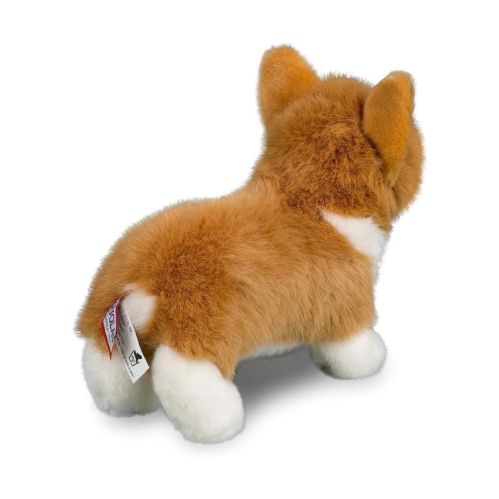 Douglas Louie Corgi Plush Stuffed Animal – 10-Inch Realistic Corgi Toy
