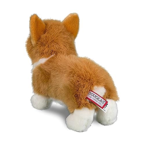Douglas Louie Corgi Plush Stuffed Animal – 10-Inch Realistic Corgi Toy