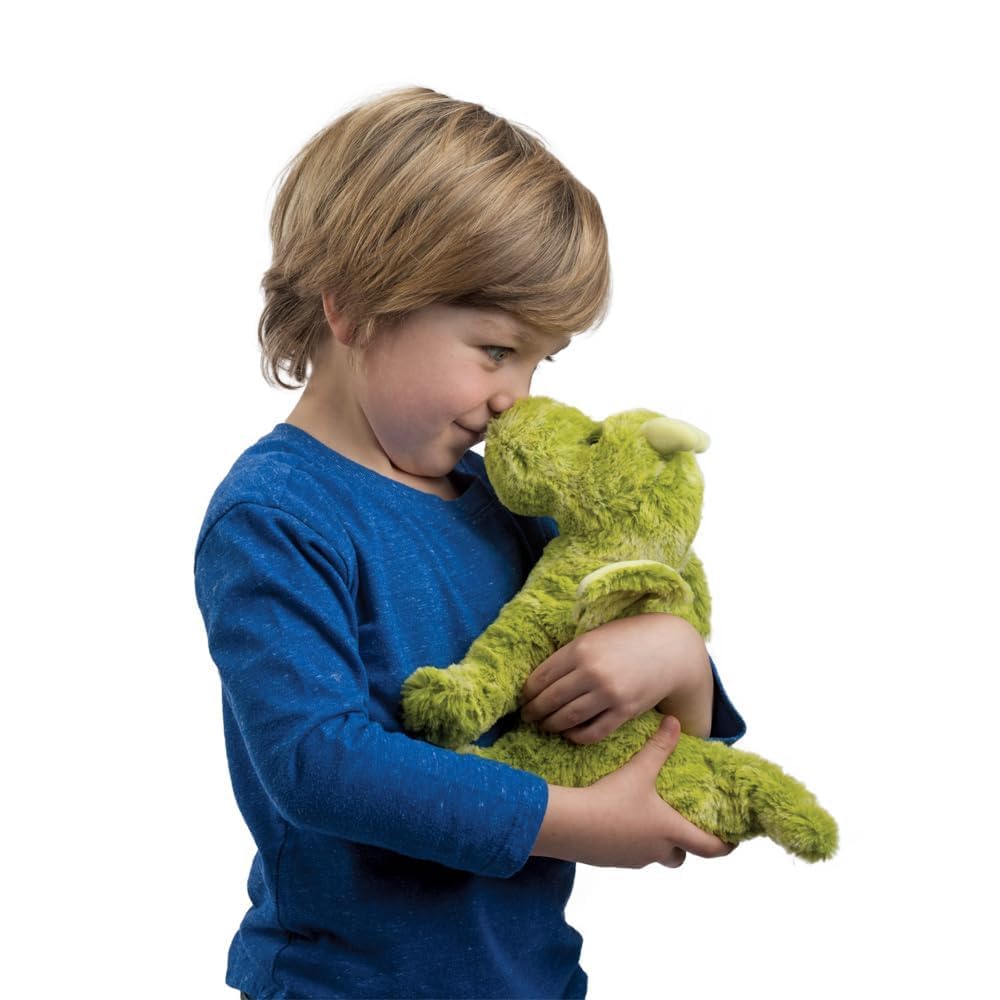 Douglas Lucien Green Dragon Softie Plush - Cozy Cuddly Dragon Toy