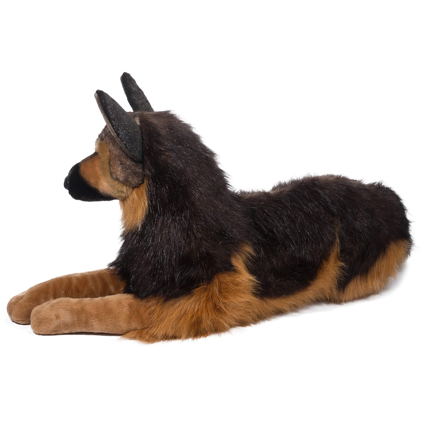 Douglas Major German Shepherd Plush — 32-Inch Realistic Giant Shepherd Toy