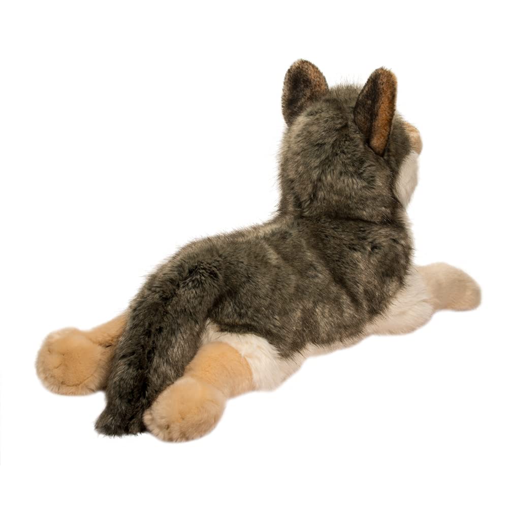 Douglas Niko Wolf Large Plush Toy – 21-Inch Cuddly Wolf