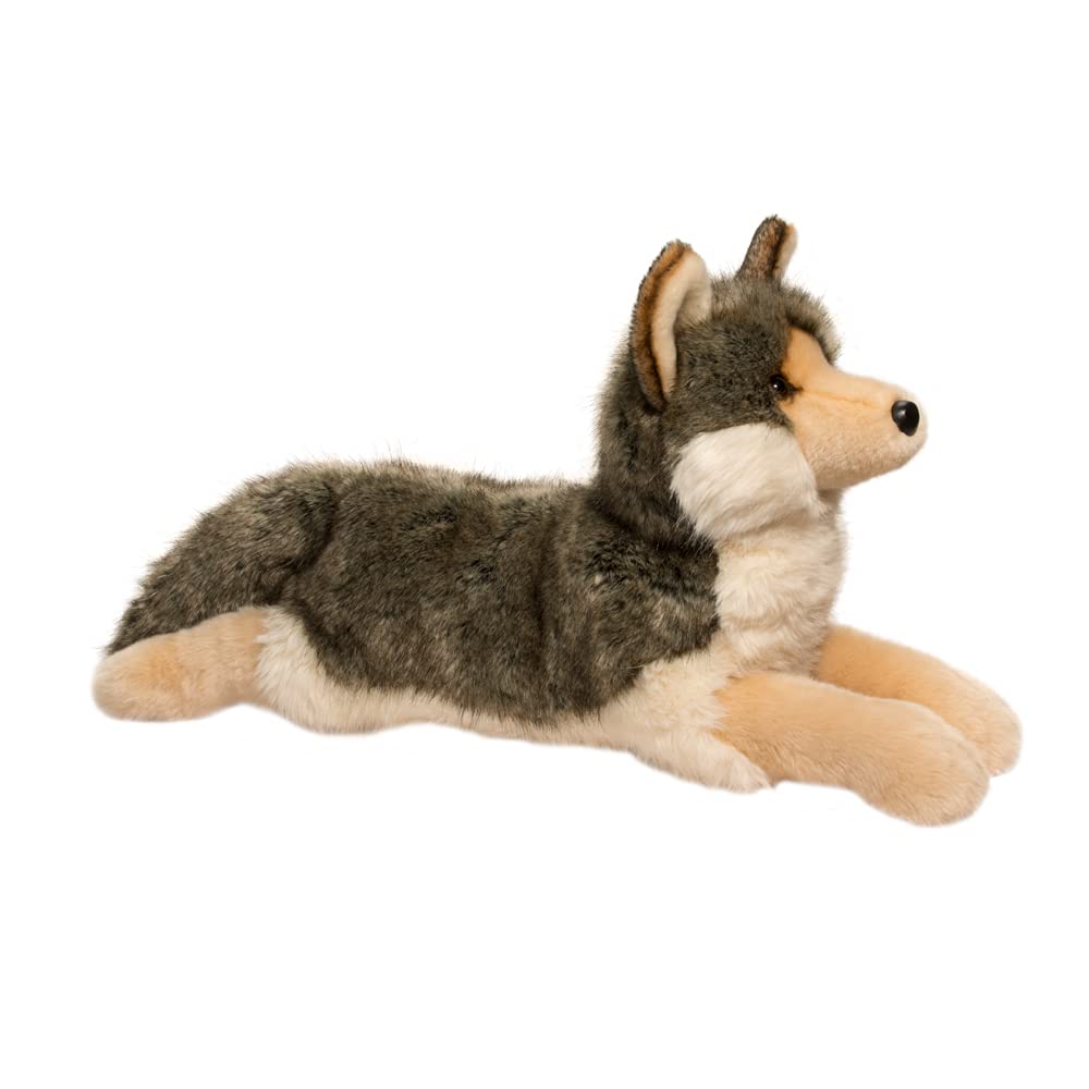 Douglas Niko Wolf Large Plush Toy – 21-Inch Cuddly Wolf
