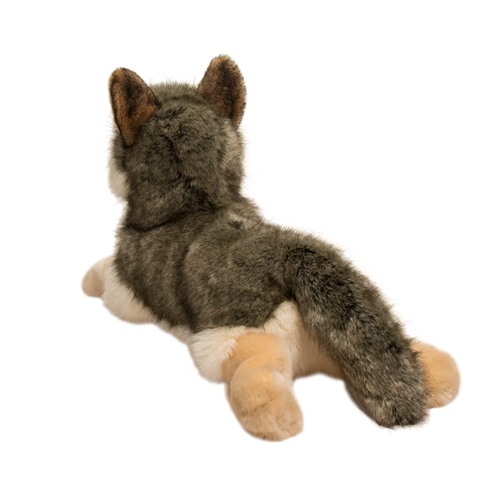 Douglas Niko Wolf Large Plush Toy – 21-Inch Cuddly Wolf