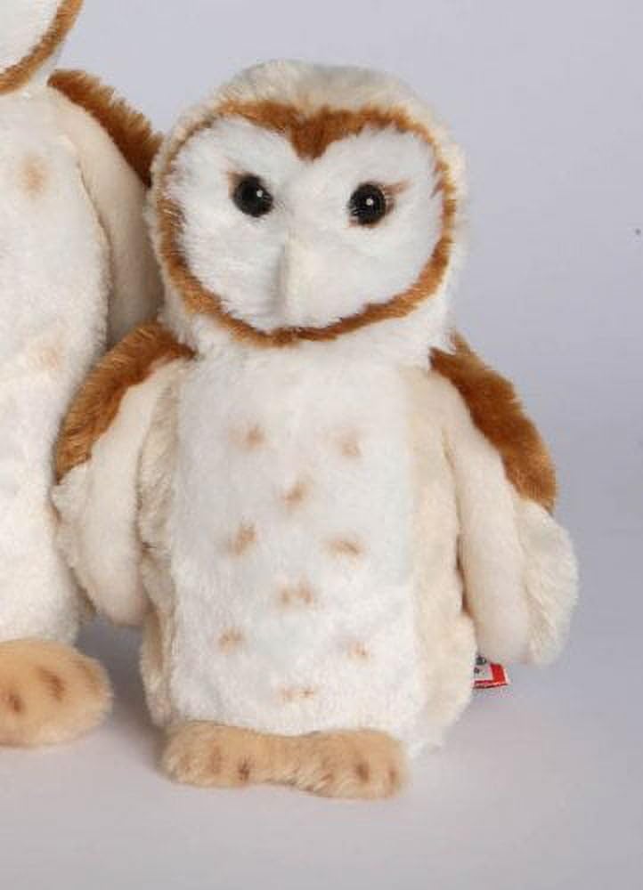 Douglas Rafter Barn Owl Plush Stuffed Animal – 7-Inch Ultra-Soft Barn Owl Toy