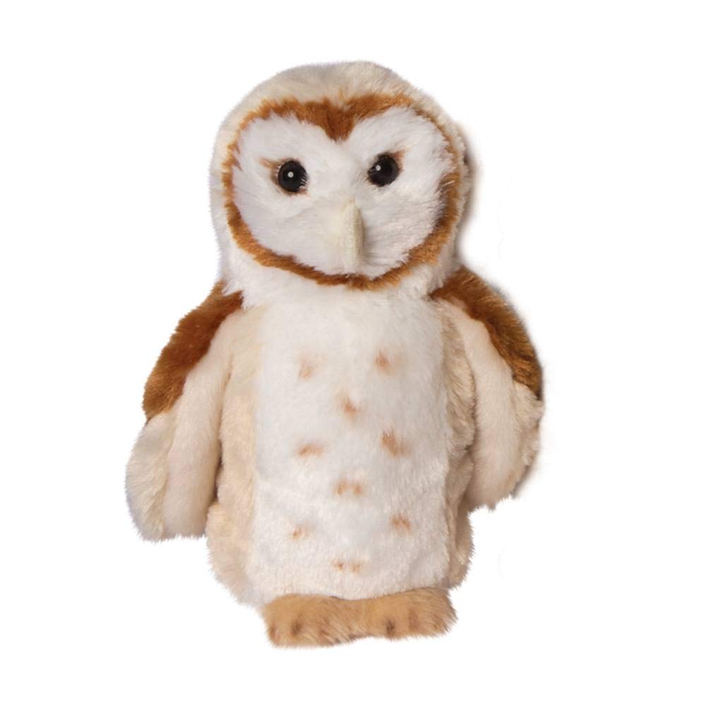 Douglas Rafter Barn Owl Plush Stuffed Animal – 7-Inch Ultra-Soft Barn Owl Toy