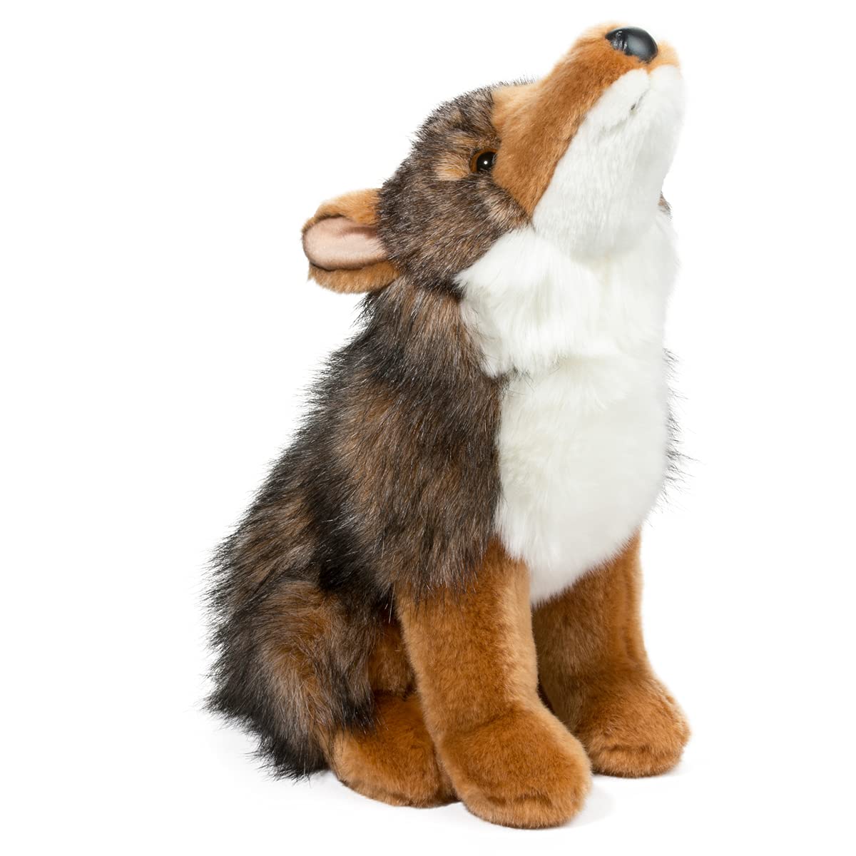 Douglas Rambler Coyote Plush – 11-Inch Realistic Wild Coyote Toy for Kids