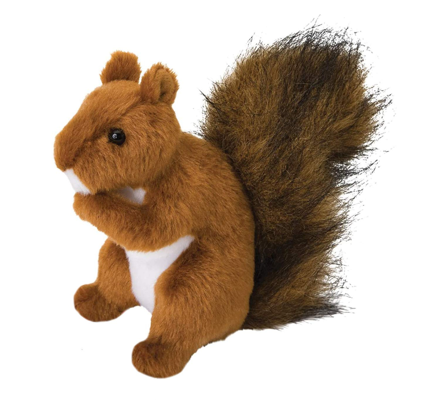 Douglas Roadie Red Squirrel Plush – Cuddly Stuffed Animal Toy