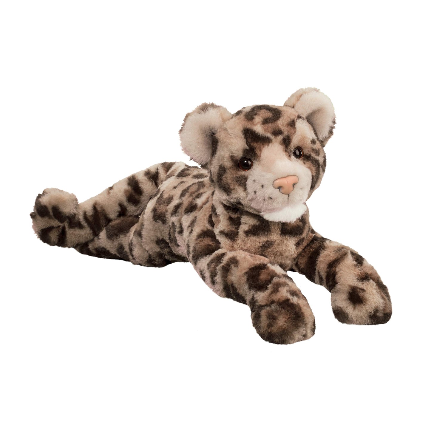 Douglas Saffron Leopard Cub Plush – 20-Inch Long Without Tail