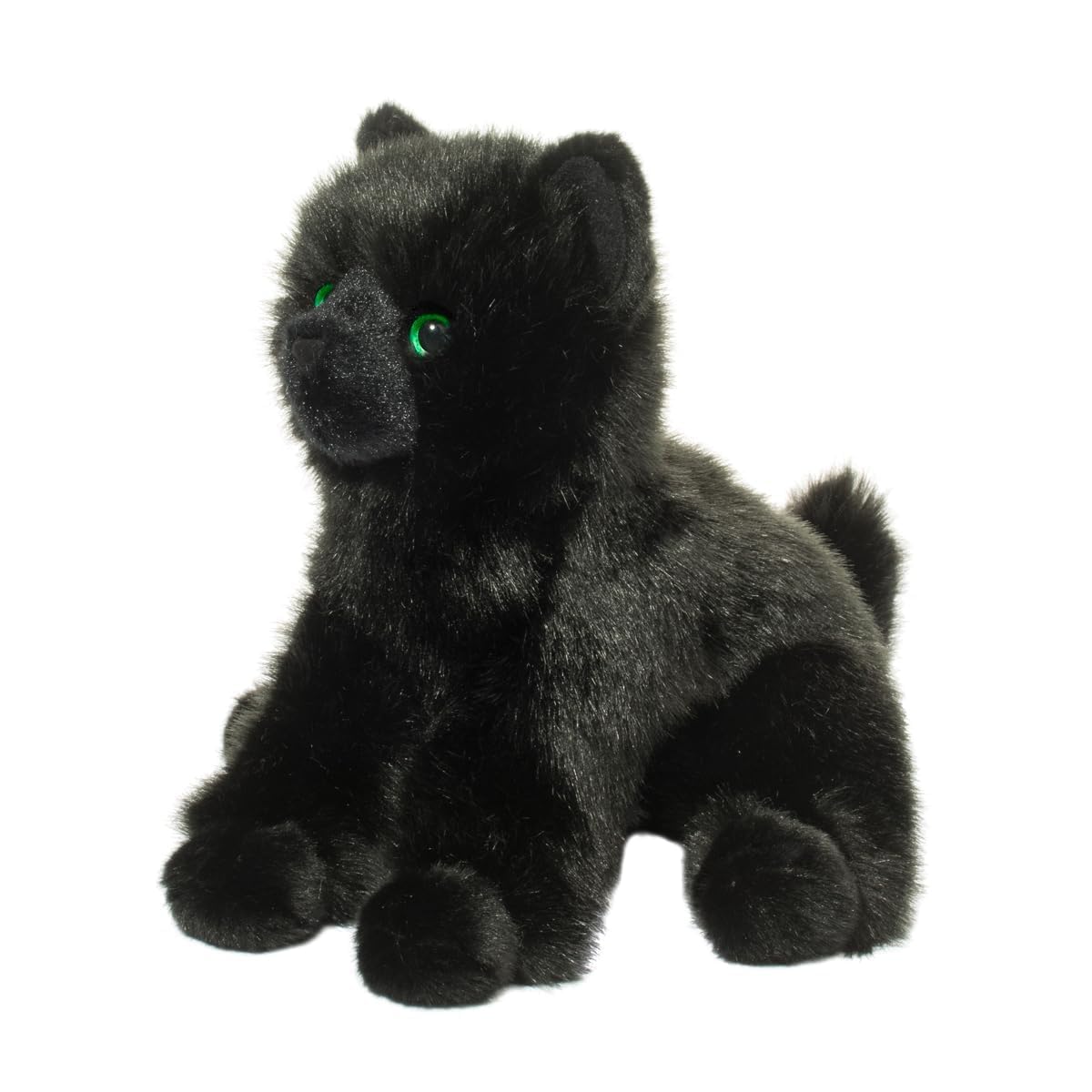 Douglas Salem Black Cat Plush – 8-Inch Poseable Kitty