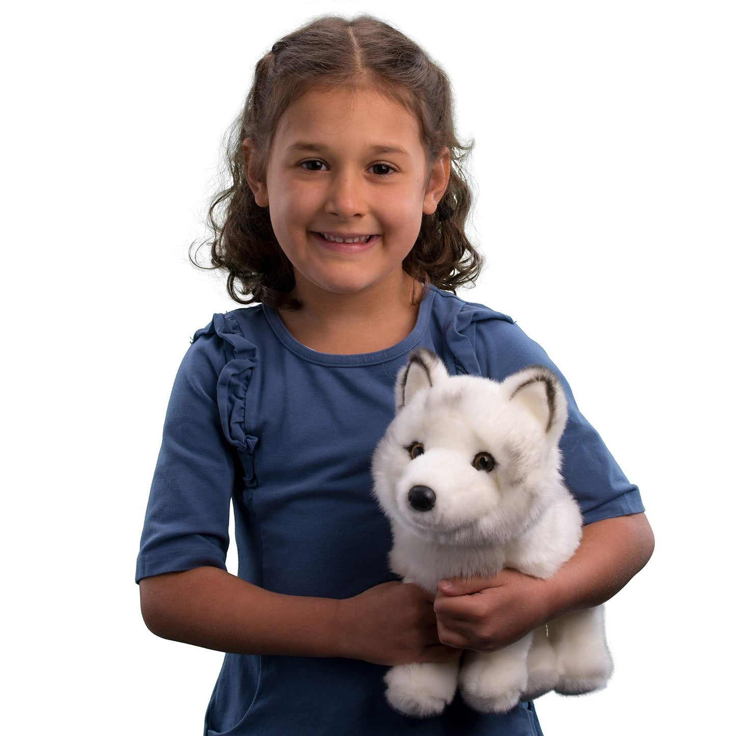 Douglas Snow Queen Arctic Fox Plush — 11-Inch Ultra-Soft Cuddle Toy