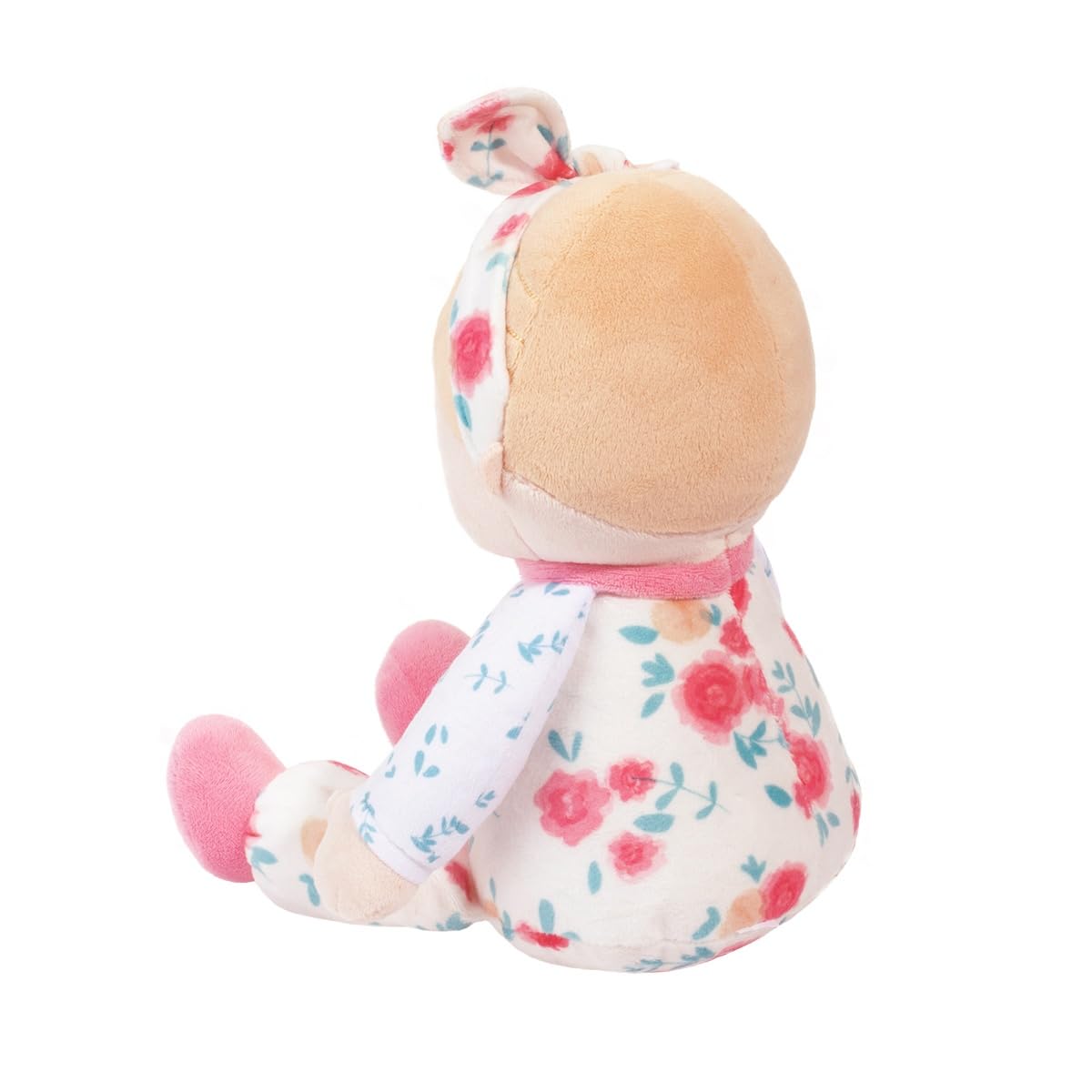 Douglas Vera Floral Soft Doll – 10" Seated Plush Baby Doll (13" Overall) for Babies and Toddlers