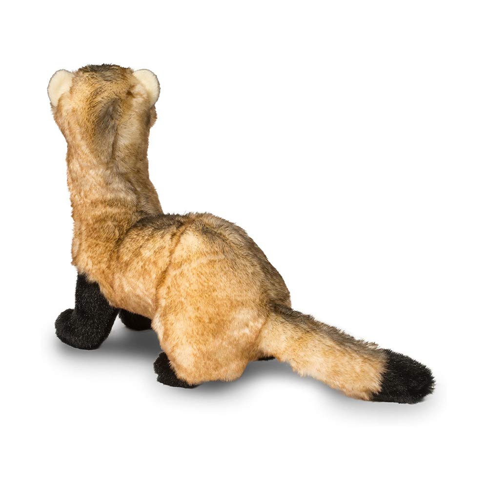 Douglas Vince Black Footed Ferret Plush — 10-Inch Realistic Cuddle Toy