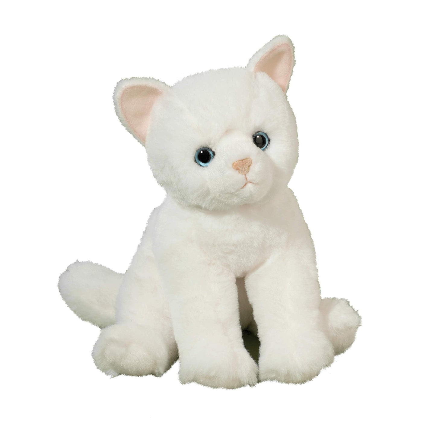 Douglas Winnie White Cat Softie Plush – 11-Inch Cuddle Kitty by Douglas Cuddle Toys