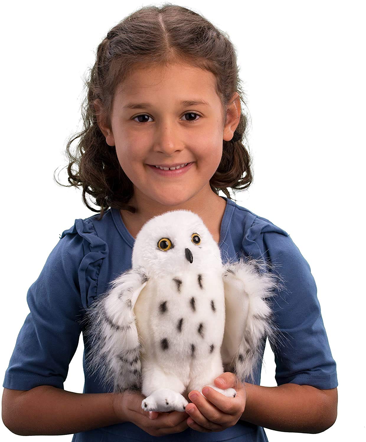 Douglas Wizard Snowy Owl Plush Stuffed Animal | Realistic Snowy Owl