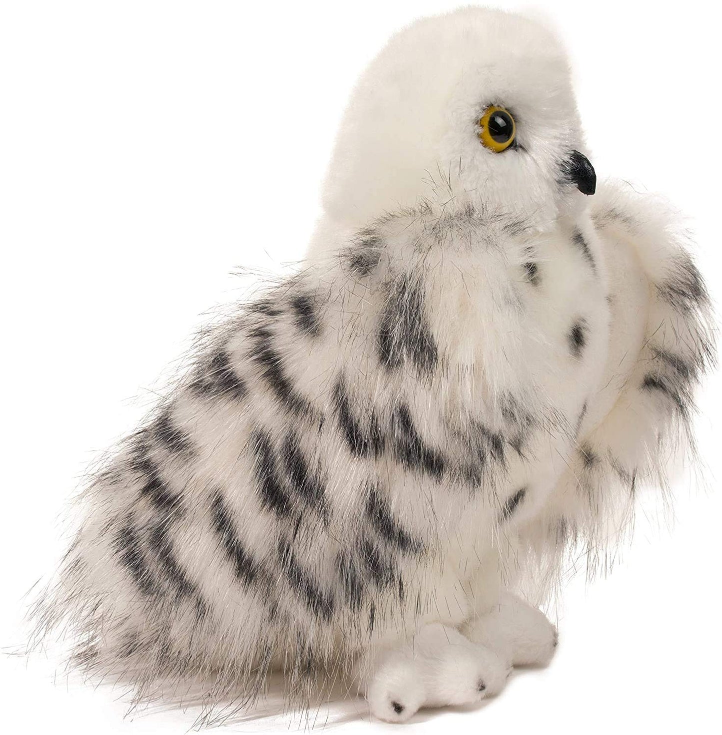 Douglas Wizard Snowy Owl Plush Stuffed Animal | Realistic Snowy Owl