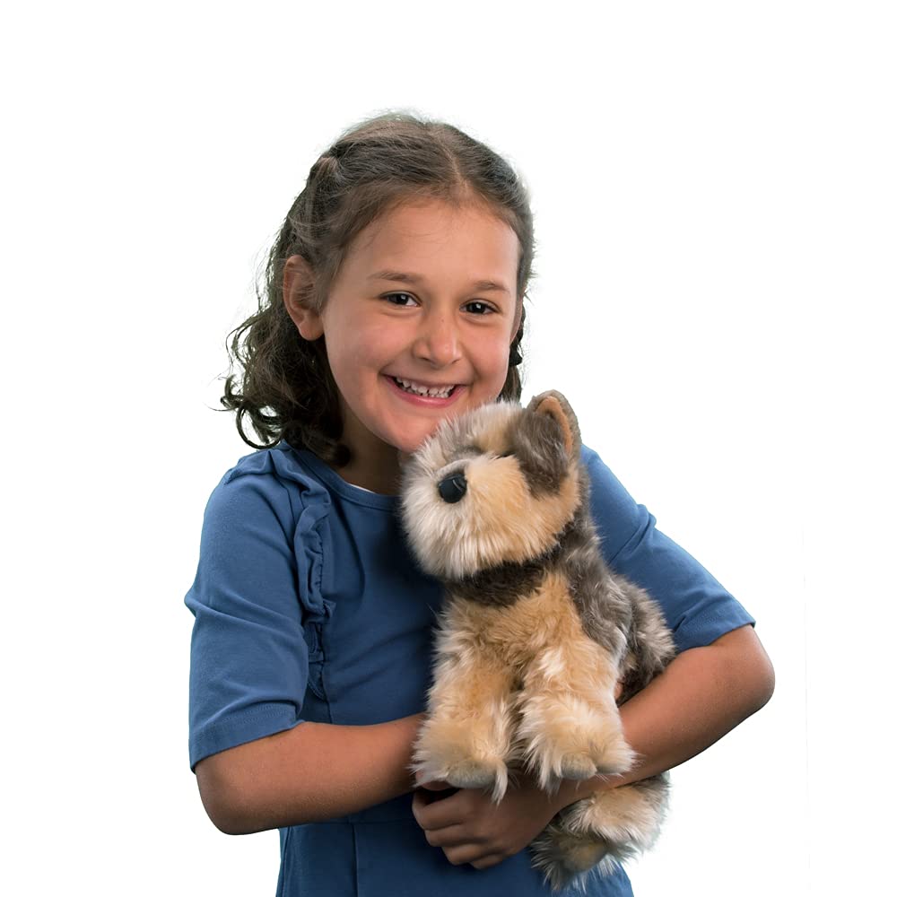 Douglas Yettie Yorkie Yorkshire Terrier Plush Toy – 11in, Safe for Ages 24 Months+