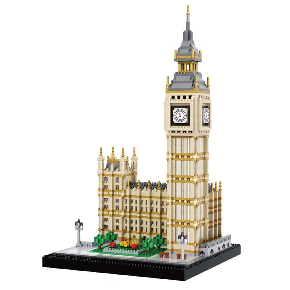 dOvOb Real Big Ben Micro Building Blocks Set (3600PCS) – World-Famous Landmark Model Toys for Kids & Adults