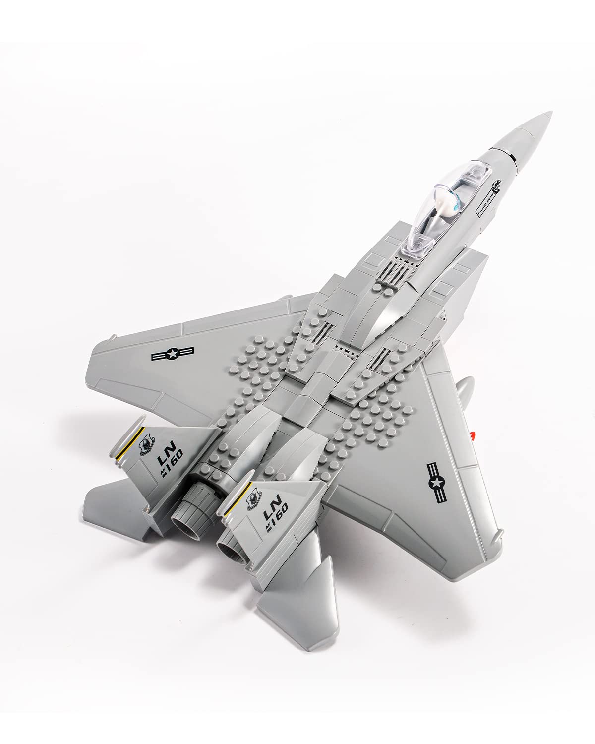 dOvOb F-15 Eagle Fighter Jet Building Blocks Set | 270 Pieces