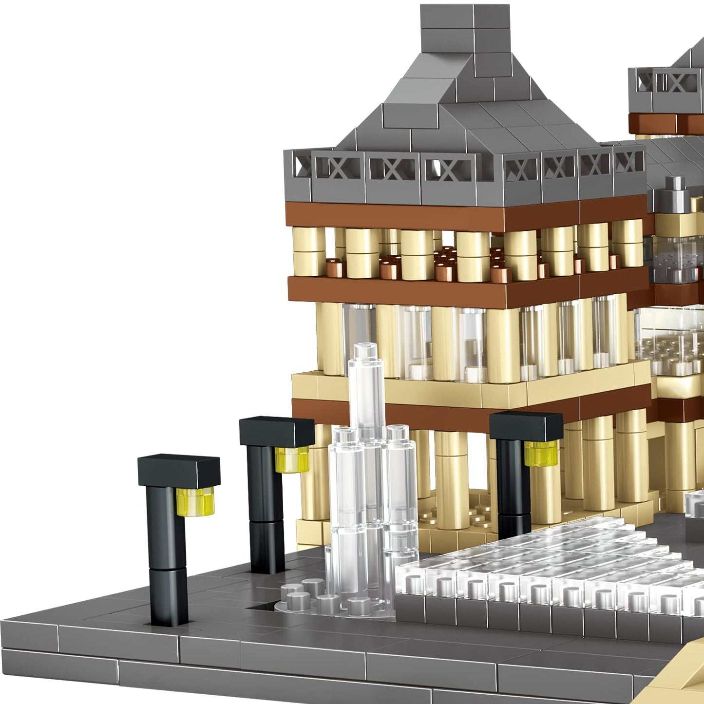 dOvOb Louvre Micro Building Blocks Set (2885 PCS) – World-Famous Architectural Model Kit for Kids & Adults