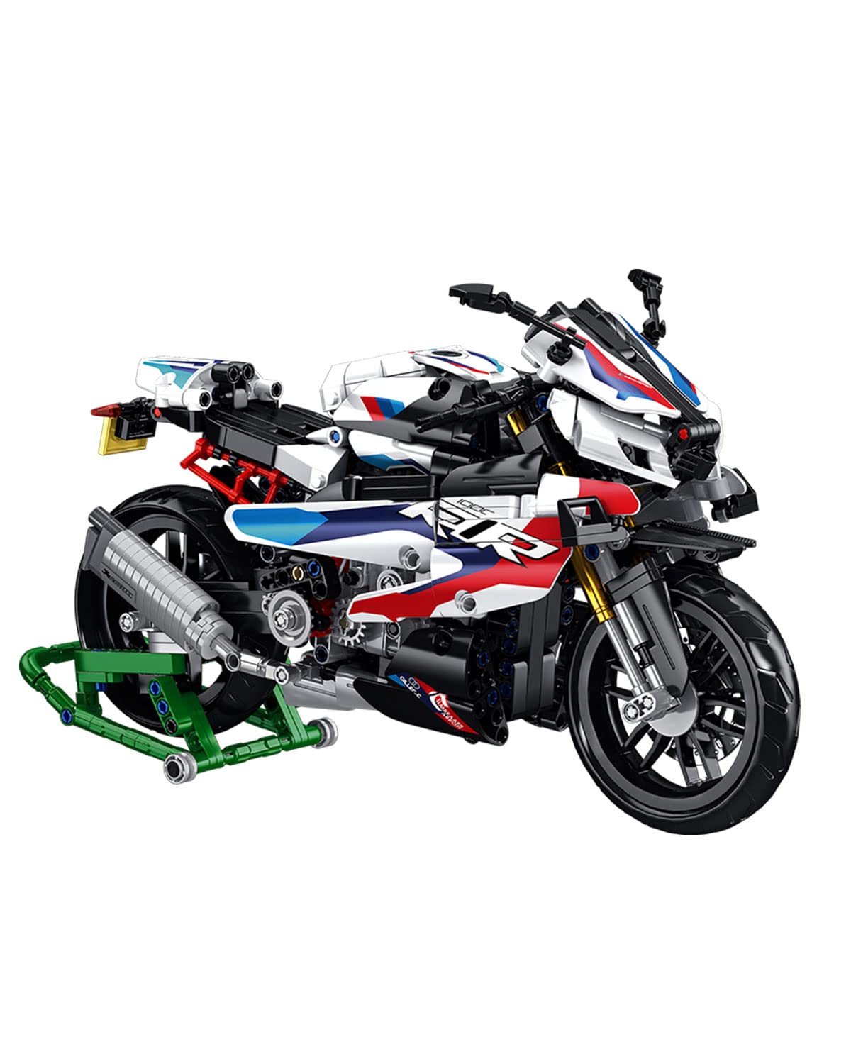 dOvOb Motorcycle 1000 RR Model Building Blocks Set - 912 Pieces - 1:5 Scale