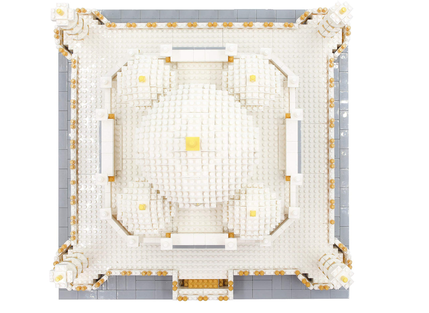 dOvOb Micro Mini Blocks Taj Mahal Building Set 4000 Pieces – Architecture Model and Gift for Kids & Adults