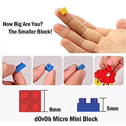 dOvOb Micro Mini Blocks Taj Mahal Building Set 4000 Pieces – Architecture Model and Gift for Kids & Adults