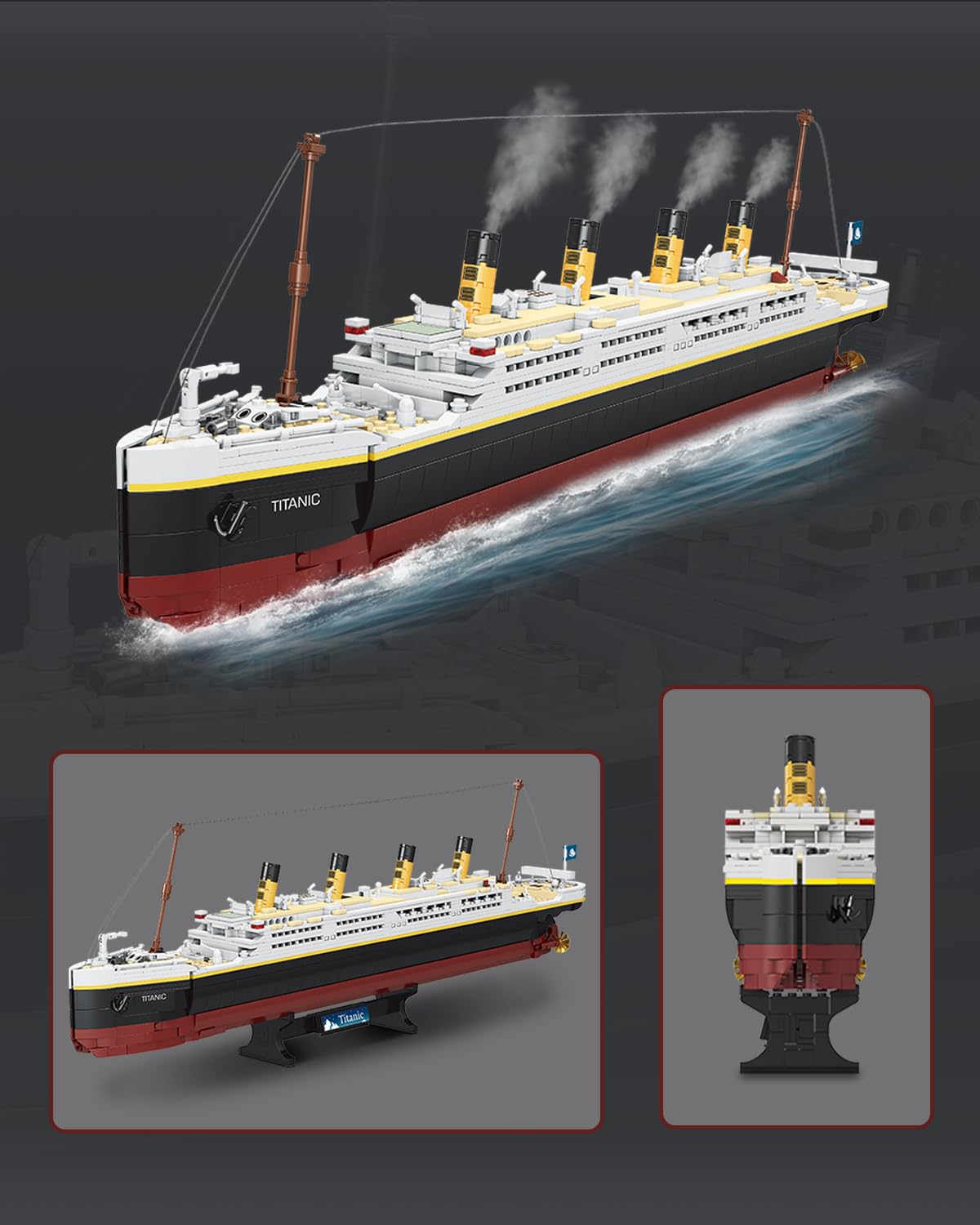 dOvOb Titanic Model Blocks Set – 2022 Pieces, Compatible with Major Brands