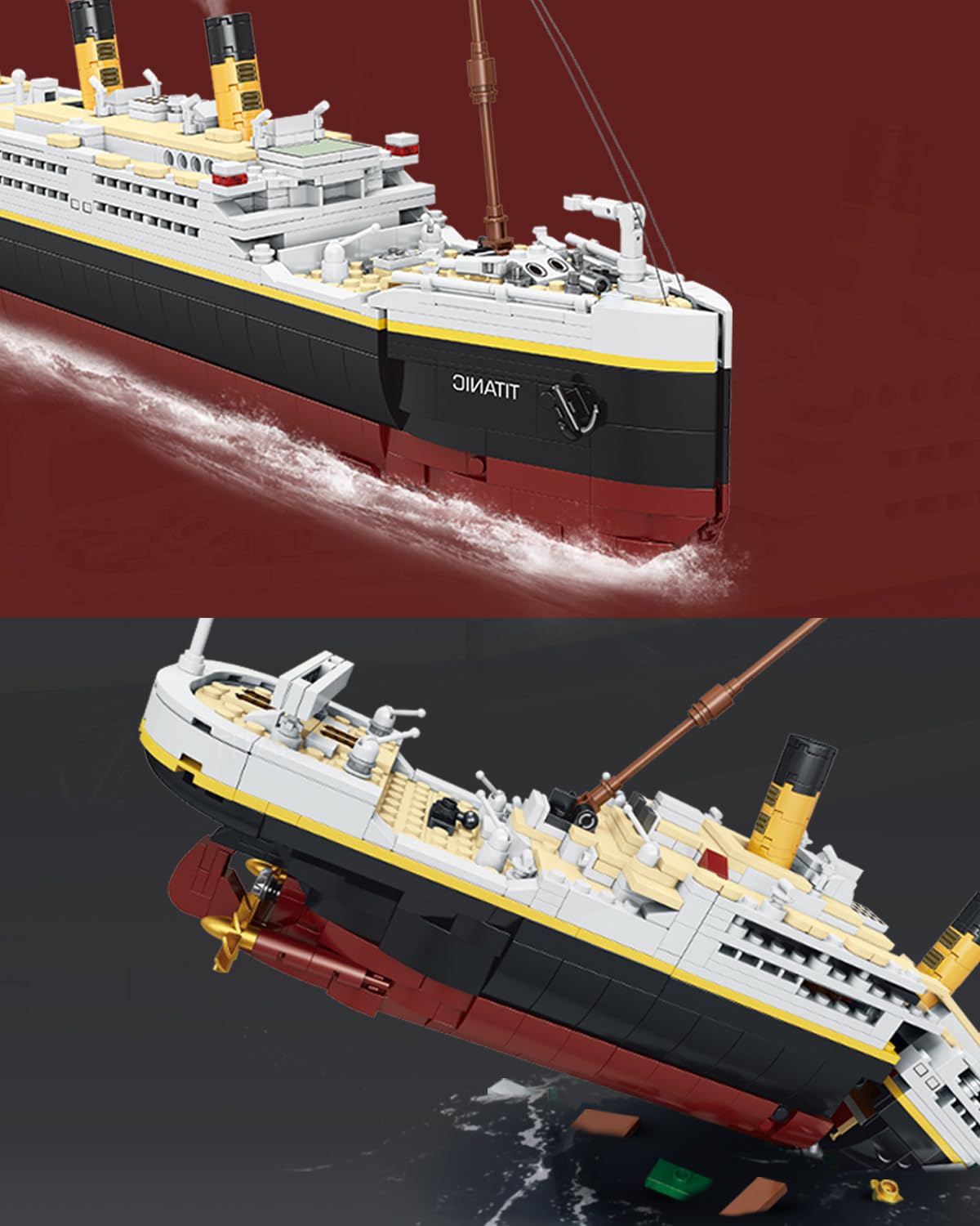 dOvOb Titanic Model Blocks Set – 2022 Pieces, Compatible with Major Brands