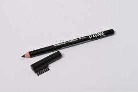 Vital Natural Definer Eyebrow Pencil With Brush - Waterproof & Long-Lasting Precision for Flawless, Natural-Looking Brows (Dark Brown, Brown, Black)