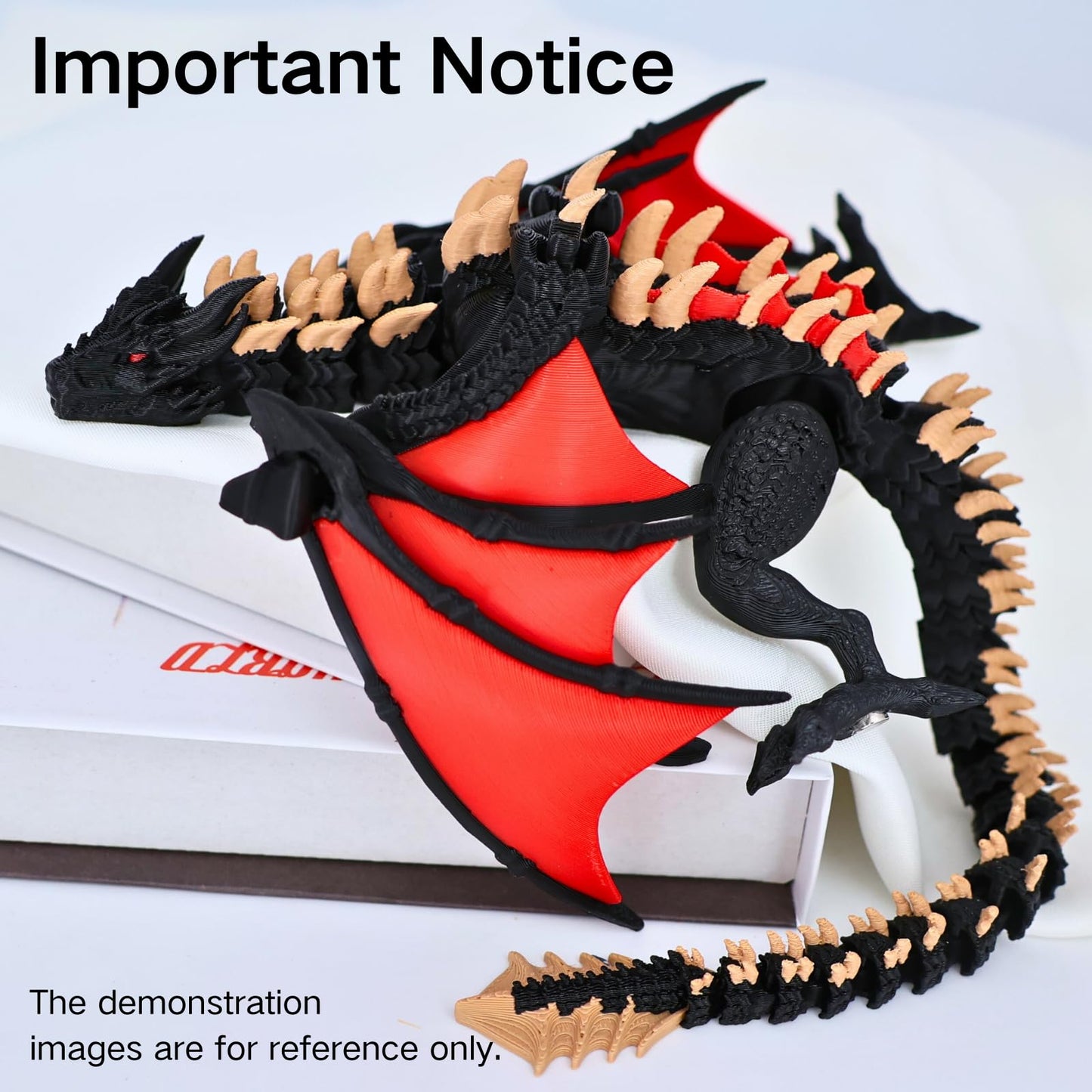 Dpcirk Wyvern Castle Dice Tower – Red & Black with 5 D20 Dice for RPGs