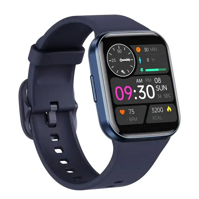 Waterproof Smart Fitness Watch – Heart Rate, Step, and Sleep Tracker (Unisex)
