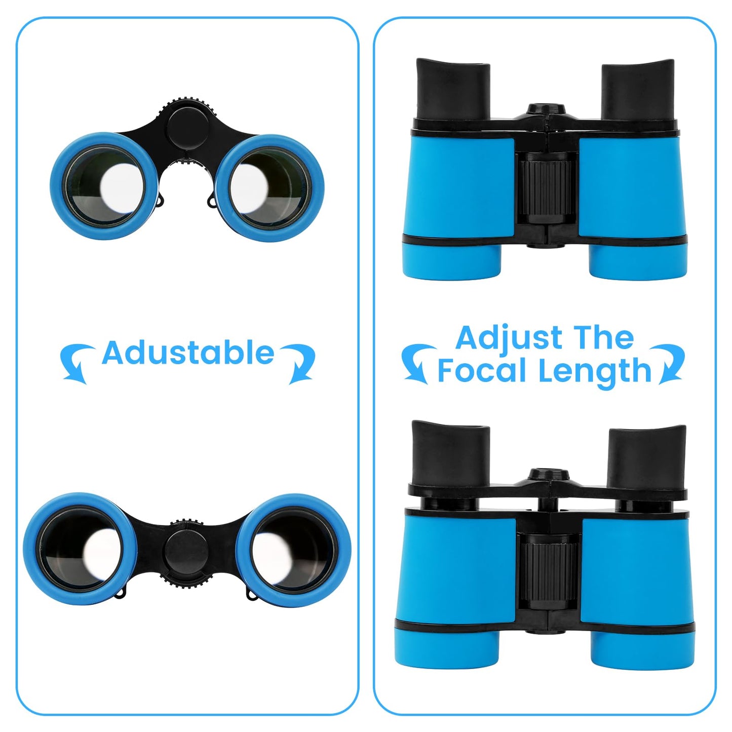 DR. ANISON Kids Binoculars – Lightweight 4x30 Toy Binoculars for Ages 3–12 | Outdoor Learning & Play