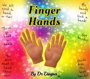 DR DINGUS Finger Hands – 20 Pack Ultra-Realistic Tiny Rubber Hands for Puppet Shows & Gag Gifts