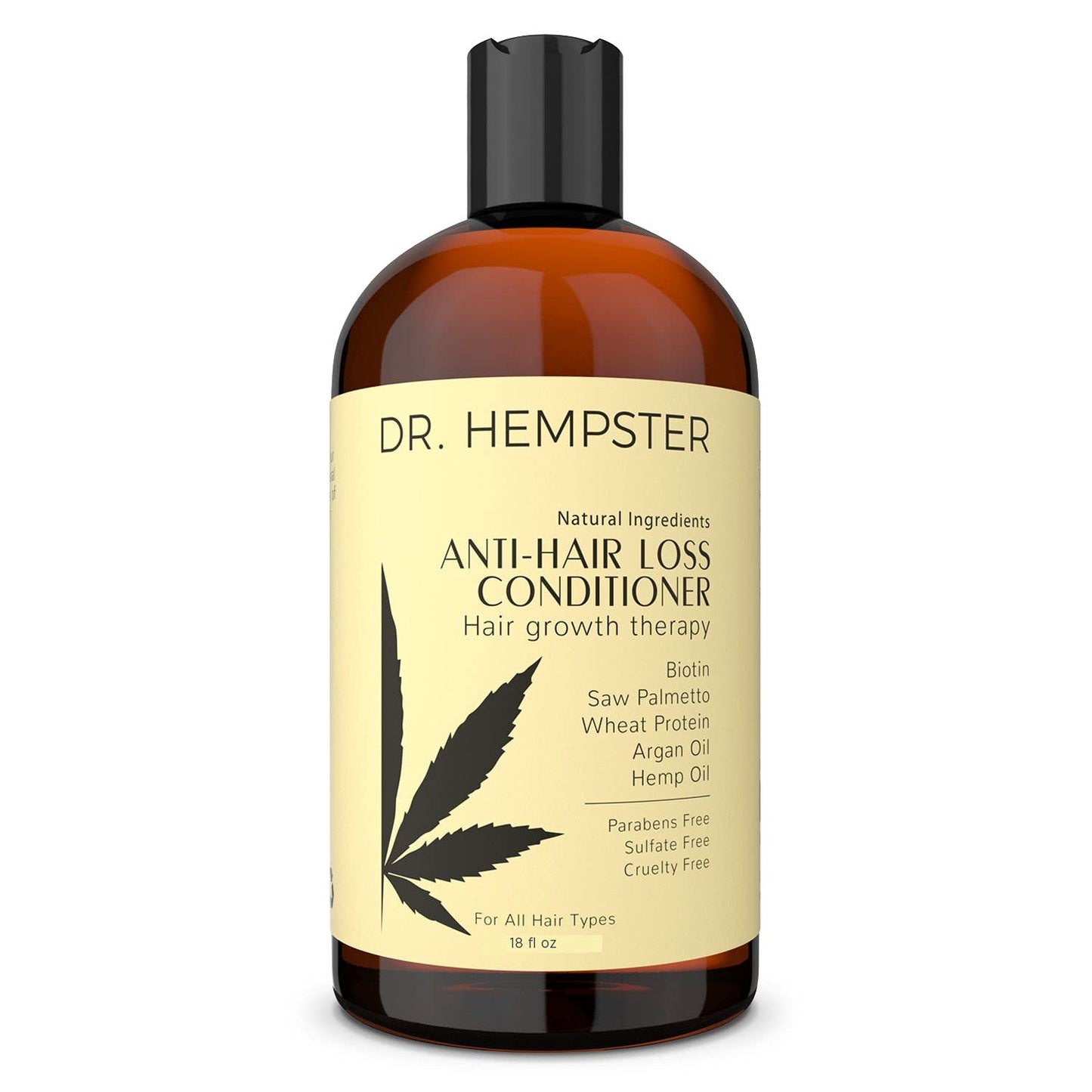 DR. HEMPSTER Hair Growth Conditioner – Biotin & Hemp for Thinning Hair, Organic & Cruelty-Free