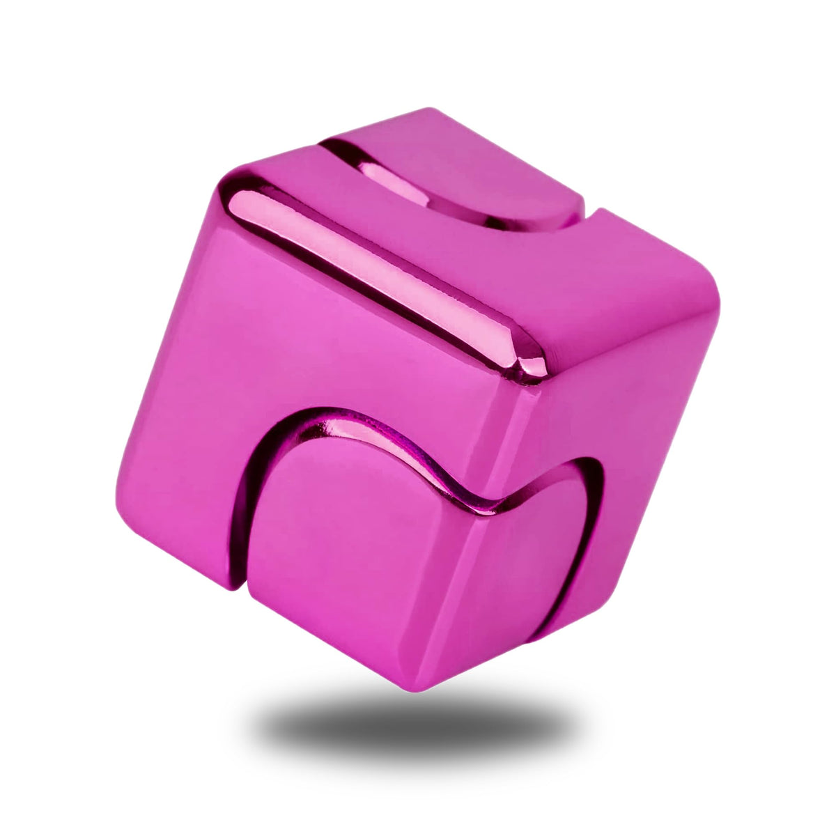 Dr.Kbder Fidget Spinner Cube – Metal EDC Desk Toy for Adults, Portable Focus Aid