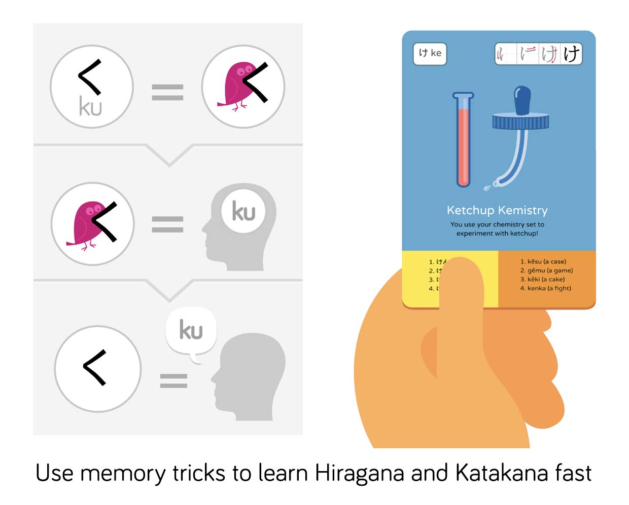 Dr. Moku’s Hiragana & Katakana Flash Cards – Learn the Japanese Alphabet for Beginners